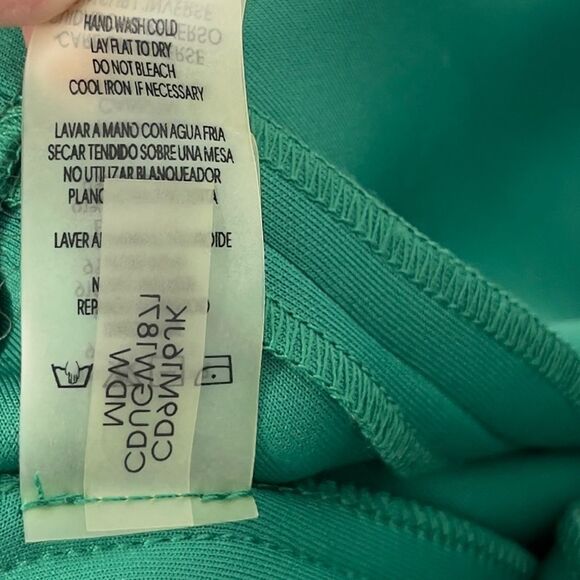 Calvin Klein Green Embellished Knee Length Sleeveless Dress Size 2 - Picture 5 of 5